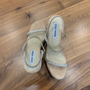 STEVE madden wedges - never worn